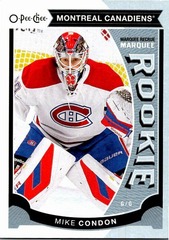 2015-16 O-Pee-Chee Marquee Rookie #U26 Mike Condon Montreal Canadiens